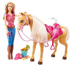 Barbie horse toy